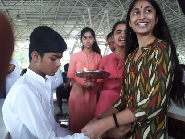 Rakhi Celebration in the Boarding